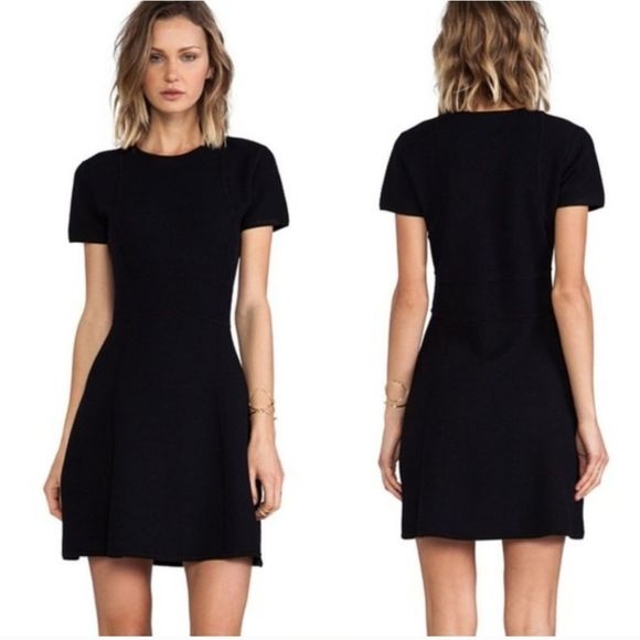 Theory Dresses & Skirts - Theory "Alancy Mega" knit cap sleeve Dress large
